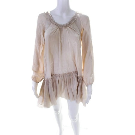 Pre-owned|Rebecca Taylor Womens Silk Long Sleeve Spotted Ivory White Day Dress Size 0
Pre-owned|Rebecca Taylor Womens Silk Long Sleeve Spotted Ivory White Day Dress Size 0