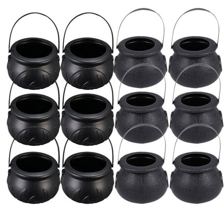 FRCOLOR 1 Set 12Pcs Halloween Evil Witch Black Pot Fire Bucket Children Hand-held Candy Jar Candy Pot (Small-sized Witch Bucket Fire Bucket for Each 6Pcs Black)
FRCOLOR 1 Set 12Pcs Halloween Evil Witch Black Pot Fire Bucket Children Hand-held Candy Jar Candy Pot (Small-sized Witch Bucket Fire Bucket for Each 6Pcs Black)