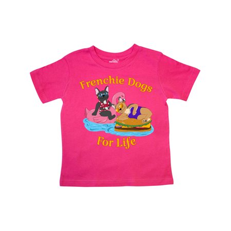Inktastic Frenchie Dogs For Life Cute French Bulldogs On Pool Floaties Gift Toddler Boy or Toddler Girl T-Shirt
Inktastic Frenchie Dogs For Life Cute French Bulldogs On Pool Floaties Gift Toddler Boy or Toddler Girl T-Shirt