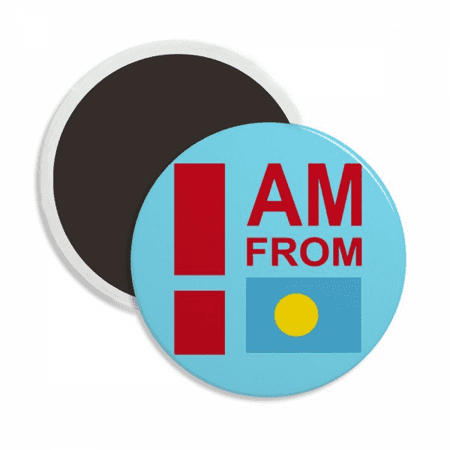 I Am From Palau Art Deco Fashion Round Ceracs Fridge Magnet Keepsake Decoration
I Am From Palau Art Deco Fashion Round Ceracs Fridge Magnet Keepsake Decoration