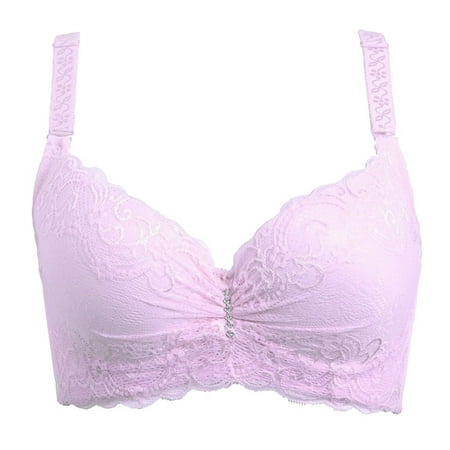 Tube Tops Womens Lace Unwired Bra Comfort Bra Plus Size Thin Underwear Shapeless Push Up Bra NylonSpandex no underwire sports bra Pink
Tube Tops Womens Lace Unwired Bra Comfort Bra Plus Size Thin Underwear Shapeless Push Up Bra NylonSpandex no underwire sports bra Pink