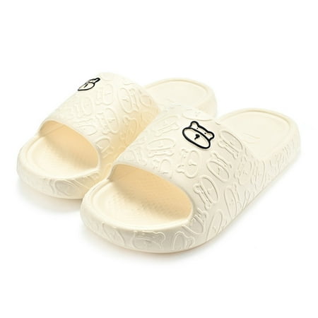 TOYFUNNY Fashion Four Seasons Women Slippers Home Indoor Bathroom Slippers Soft Light Non Slip Comfortable Cartoon Bear Print
TOYFUNNY Fashion Four Seasons Women Slippers Home Indoor Bathroom Slippers Soft Light Non Slip Comfortable Cartoon Bear Print