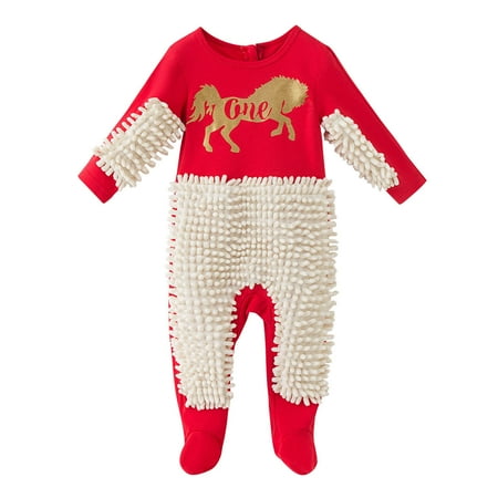 Vikakiooze Newborn Infant Baby Girls Boys Crawling Baby Letter Mop Onesie Romper Jumpsuit
Vikakiooze Newborn Infant Baby Girls Boys Crawling Baby Letter Mop Onesie Romper Jumpsuit