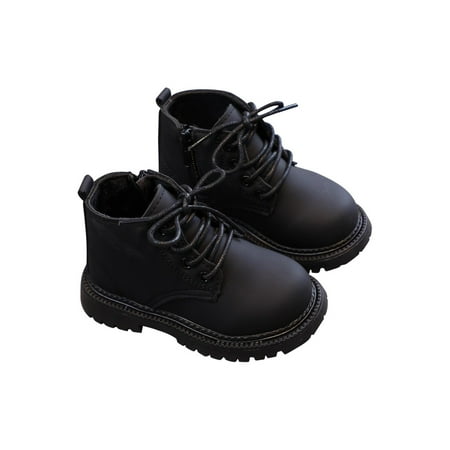 Frostluinai Kids Classic Ankle Boots Boys Girls Lace-Up Outdoor Comfort Work Boots Toddler Shoes British Style Non-Slip Casual Soft Bottom Boot
Frostluinai Kids Classic Ankle Boots Boys Girls Lace-Up Outdoor Comfort Work Boots Toddler Shoes British Style Non-Slip Casual Soft Bottom Boot