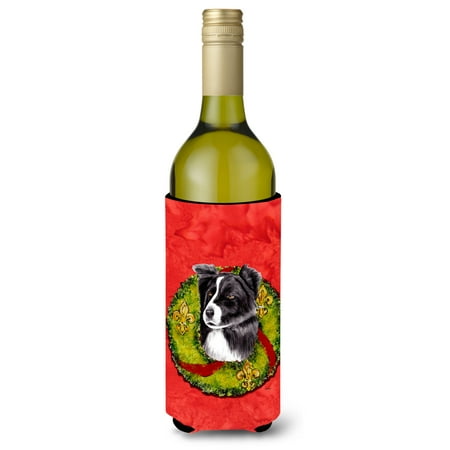 Caroline s Treasures SC9104LITERK Border Collie Christmas Wreath Wine Bottle Hugger Wine Bottle multicolor
Caroline s Treasures SC9104LITERK Border Collie Christmas Wreath Wine Bottle Hugger Wine Bottle multicolor