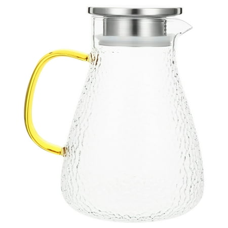 NUOLUX 1pc 1600ml Glass Pitcher Home Heat-resistant Transparent Water Carafe with Lid
NUOLUX 1pc 1600ml Glass Pitcher Home Heat-resistant Transparent Water Carafe with Lid