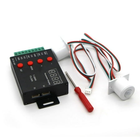 PIR Sensor Stair Light Strip Controller for Addressable Stair armrest night lamp
PIR Sensor Stair Light Strip Controller for Addressable Stair armrest night lamp