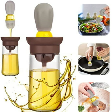 Olive Oil Dispenser Bottle With Silicone Brush For Kitchen 2 In 1 Dropper Measuring Cooking Oil Dispenser Baking BBQ Grill Vinegar Turkey Basting Pastry Brushes Mother s Day Gift
Olive Oil Dispenser Bottle With Silicone Brush For Kitchen 2 In 1 Dropper Measuring Cooking Oil Dispenser Baking BBQ Grill Vinegar Turkey Basting Pastry Brushes Mother s Day Gift