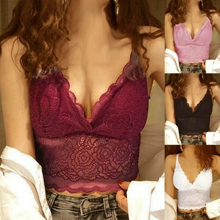 rygai Women Bra Hollow Out Lace Sexy Anti-exposure Crochet Brassiere for Sleeping Pink One Size
rygai Women Bra Hollow Out Lace Sexy Anti-exposure Crochet Brassiere for Sleeping Pink One Size
