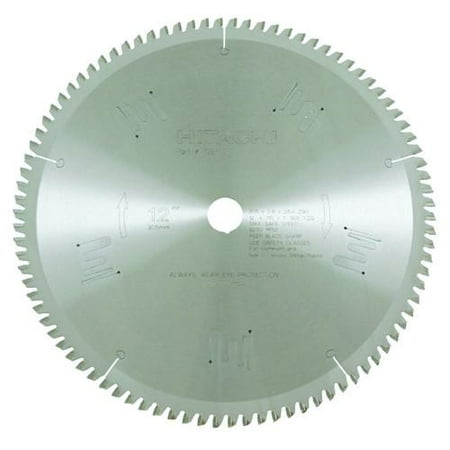 Hitachi 726102 12 in. 90-Tooth Tungsten Carbide TCG Non-Ferrous Circular Saw Blade