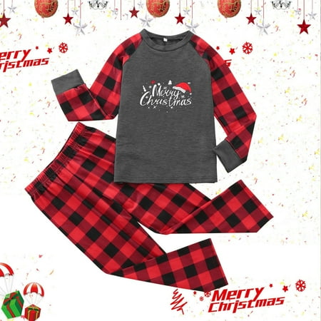 Sixuan Christmas Pajamas for Family Red Family Christmas Pjs Matching Sets Christmas Children Letter Plaid Print Top Blouse+Pants Family Clothes Pajamas
Sixuan Christmas Pajamas for Family Red Family Christmas Pjs Matching Sets Christmas Children Letter Plaid Print Top Blouse+Pants Family Clothes Pajamas