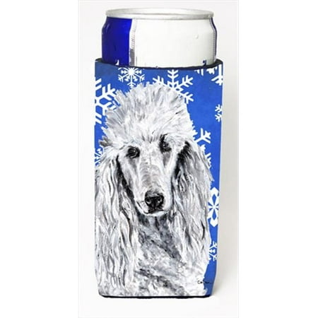 White Standard Poodle Winter Snowflakes Michelob Ultra bottle sleeves Slim Cans 12 Oz.
White Standard Poodle Winter Snowflakes Michelob Ultra bottle sleeves Slim Cans 12 Oz.
