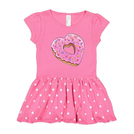 Inktastic Heart Shaped Donut with Pink Icing and Sprinkles Gift Toddler Girl Dress
Inktastic Heart Shaped Donut with Pink Icing and Sprinkles Gift Toddler Girl Dress
