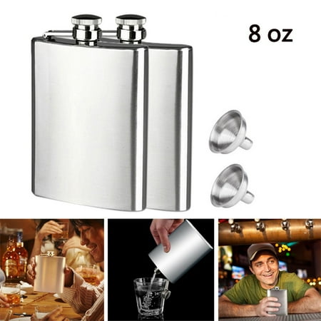 Tangnade Kitchen Asseccories 8oz Stainless Steel Pocket Hip Flask Alcohol Whiskey Liquor Screw Cap&Funnel
Tangnade Kitchen Asseccories 8oz Stainless Steel Pocket Hip Flask Alcohol Whiskey Liquor Screw Cap&Funnel
