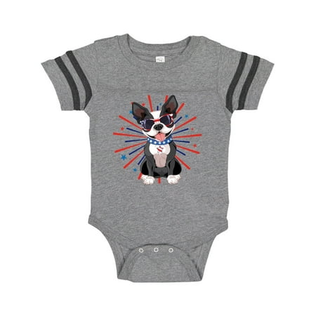 Inktastic Boston Terrier Dog 4th of July USA Patriotic Gift Baby Boy or Baby Girl Bodysuit
Inktastic Boston Terrier Dog 4th of July USA Patriotic Gift Baby Boy or Baby Girl Bodysuit