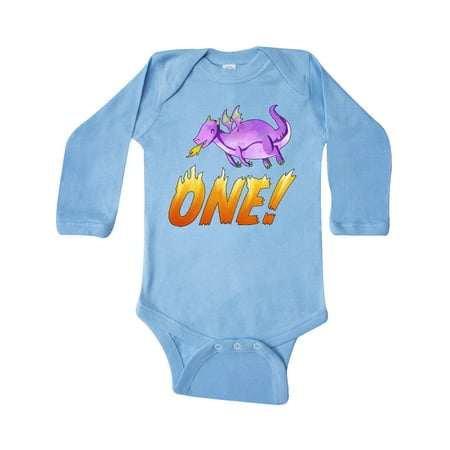 Inktastic First Birthday Purple Dragon Breathing Fire Gift Baby Boy or Baby Girl Long Sleeve Bodysuit
Inktastic First Birthday Purple Dragon Breathing Fire Gift Baby Boy or Baby Girl Long Sleeve Bodysuit