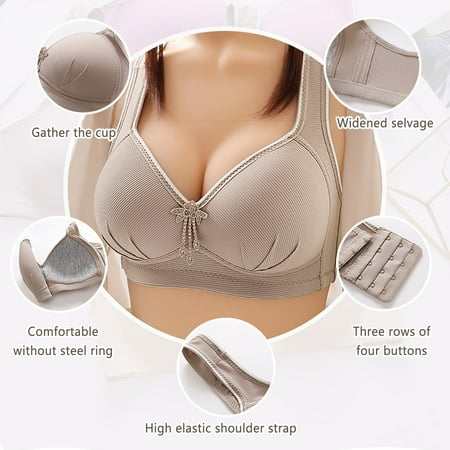 eczipvz Bras for Women Women s Full Coverage Non Padded Comfort Minimizer Wire-Free Bra Plus Size Black F
eczipvz Bras for Women Women s Full Coverage Non Padded Comfort Minimizer Wire-Free Bra Plus Size Black F