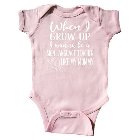 Inktastic Future Sign Language Teacher like Mommy Gift Baby Boy or Baby Girl Bodysuit
Inktastic Future Sign Language Teacher like Mommy Gift Baby Boy or Baby Girl Bodysuit