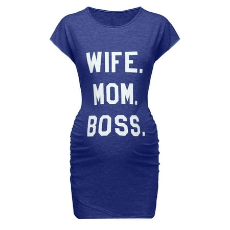asdoklhq Maternity Clothes for Women Clearance Women Pregnant Short sleeve PregnantNursing Dress Solid Print skirt
asdoklhq Maternity Clothes for Women Clearance Women Pregnant Short sleeve PregnantNursing Dress Solid Print skirt