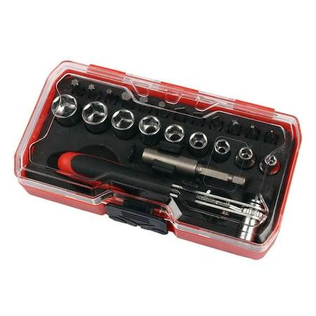 CPAN 23pcs Ratchet Screwdriver Socket Set Multifunctional Socket Disassembly Repair
CPAN 23pcs Ratchet Screwdriver Socket Set Multifunctional Socket Disassembly Repair