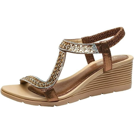 DabuLiu Women Girls Rhinestone Sandals Bohemian Kitten-heel Comfortable Non-slip Casual Beach Shoes Summer New
DabuLiu Women Girls Rhinestone Sandals Bohemian Kitten-heel Comfortable Non-slip Casual Beach Shoes Summer New