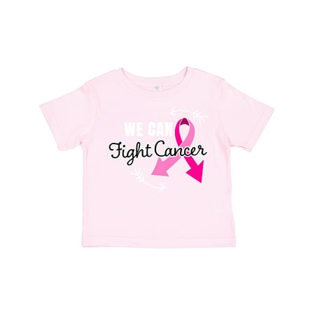 Inktastic We Can Fight Cancer Breast Cancer Awareness with Pink Ribbon and Arrows Gift Toddler Boy or Toddler Girl T-Shirt
Inktastic We Can Fight Cancer Breast Cancer Awareness with Pink Ribbon and Arrows Gift Toddler Boy or Toddler Girl T-Shirt
