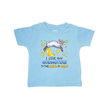Inktastic I Love my Godmother to the Moon and Back Cute Sheep Gift Baby Boy or Baby Girl T-Shirt
Inktastic I Love my Godmother to the Moon and Back Cute Sheep Gift Baby Boy or Baby Girl T-Shirt