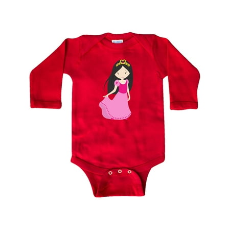 Inktastic Cute Princess Black Hair Princess In Pink Dress Gift Baby Girl Long Sleeve Bodysuit
Inktastic Cute Princess Black Hair Princess In Pink Dress Gift Baby Girl Long Sleeve Bodysuit