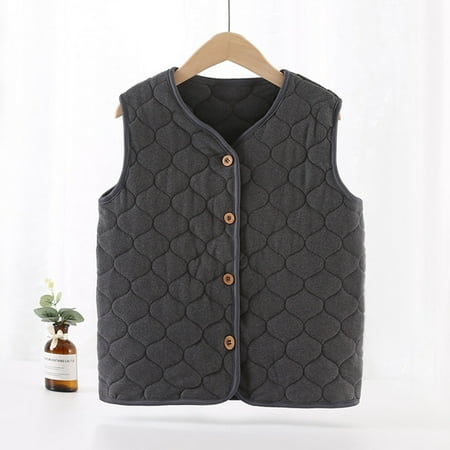 NIUREDLTD Toddler Girls Boys Solid Warm Thick Spring Winter Sleeveless Vest Clothes Coat
NIUREDLTD Toddler Girls Boys Solid Warm Thick Spring Winter Sleeveless Vest Clothes Coat