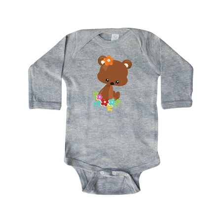 Inktastic Spring Animals Cute Bear Bear With Flowers Gift Baby Boy or Baby Girl Long Sleeve Bodysuit
Inktastic Spring Animals Cute Bear Bear With Flowers Gift Baby Boy or Baby Girl Long Sleeve Bodysuit