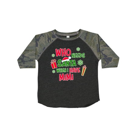 Inktastic Who Needs Santa when I Have MiMi Gift Toddler Boy or Toddler Girl T-Shirt
Inktastic Who Needs Santa when I Have MiMi Gift Toddler Boy or Toddler Girl T-Shirt