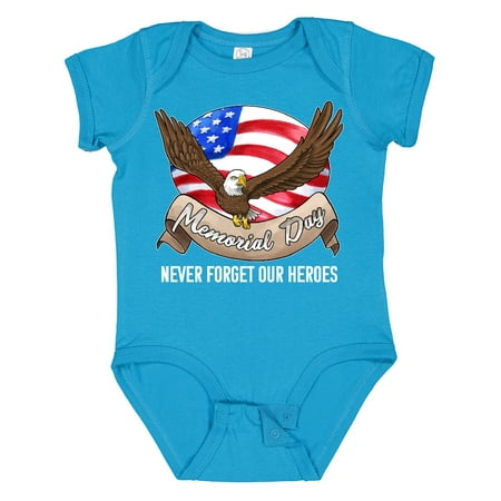 Inktastic Memorial Day- Never Forget Our Heroes- Bald Eagle Boys or Girls Baby Bodysuit
Inktastic Memorial Day- Never Forget Our Heroes- Bald Eagle Boys or Girls Baby Bodysuit