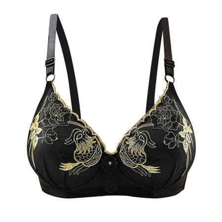 DECILRO Lingerie for Women Woman Sexy Ladies Bra Without Steel Rings Sexy Vest Large Lingerie Bras Everyday Bra Black M
DECILRO Lingerie for Women Woman Sexy Ladies Bra Without Steel Rings Sexy Vest Large Lingerie Bras Everyday Bra Black M