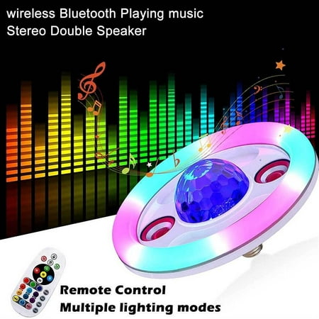 36W LED Music Ceiling Light Bluetooth Double Speaker Dimmable RGB Lamp w/ Remote
36W LED Music Ceiling Light Bluetooth Double Speaker Dimmable RGB Lamp w/ Remote