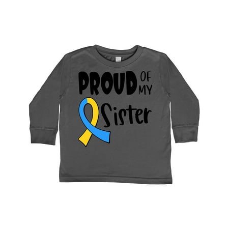 Inktastic Proud of my Sister Down Syndrome Awareness Gift Toddler Boy or Toddler Girl Long Sleeve T-Shirt
Inktastic Proud of my Sister Down Syndrome Awareness Gift Toddler Boy or Toddler Girl Long Sleeve T-Shirt