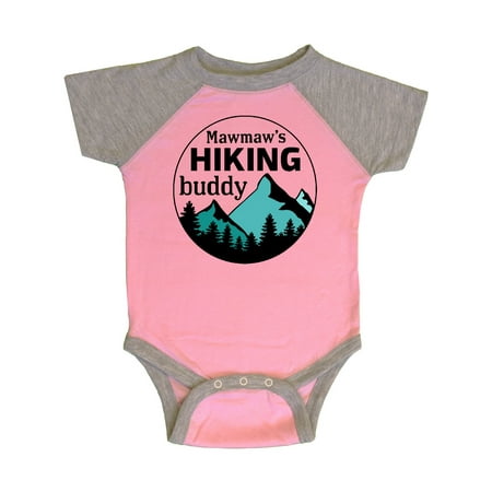 Inktastic Mawmaw s Hiking Buddy with Mountains and Trees Gift Baby Boy or Baby Girl Bodysuit
Inktastic Mawmaw s Hiking Buddy with Mountains and Trees Gift Baby Boy or Baby Girl Bodysuit