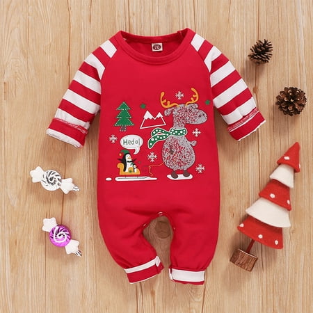 EQWLJWE Newborn Infant Baby Christmas Santa Cartoon Plush Romper Xmas Knit Jumpsuit Christmas Clothing for Girls Holiday Clearance
EQWLJWE Newborn Infant Baby Christmas Santa Cartoon Plush Romper Xmas Knit Jumpsuit Christmas Clothing for Girls Holiday Clearance