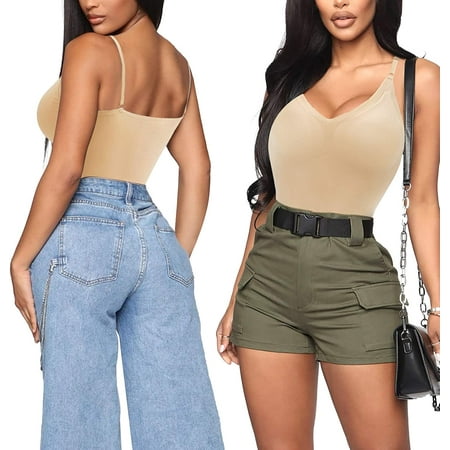 Molutan Women Shaping Bodysuit Tummy Control Waist Trainer Shapewear Slim Full Body Shaper Camisole Leotards Jumpsuit Tops
Molutan Women Shaping Bodysuit Tummy Control Waist Trainer Shapewear Slim Full Body Shaper Camisole Leotards Jumpsuit Tops