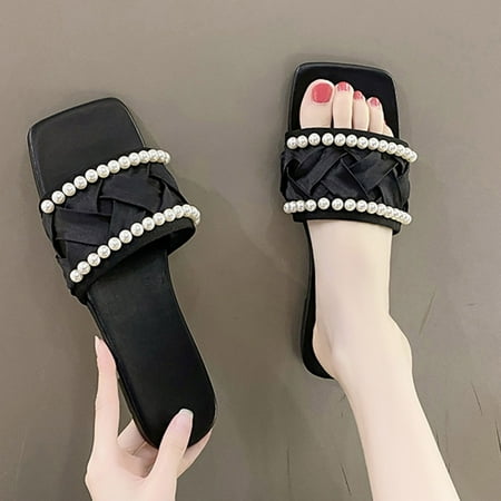 NECHOLOGY Fit Flops Brand for Women Sandals Fashion Summer Women Sandals Lightweight Flat Pedicure Sandals for Women Black 8
NECHOLOGY Fit Flops Brand for Women Sandals Fashion Summer Women Sandals Lightweight Flat Pedicure Sandals for Women Black 8