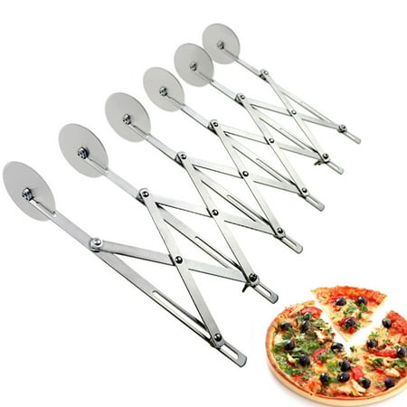 Xuanyuan 4/6 Wheel Pizza Cutter Stretchable Cutting Lightweight Reusable Handheld Pizza Slicer Kitchen Supplies
Xuanyuan 4/6 Wheel Pizza Cutter Stretchable Cutting Lightweight Reusable Handheld Pizza Slicer Kitchen Supplies