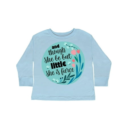 Inktastic Shakespeare She Is Fierce Quote Gift Toddler Toddler Girl Long Sleeve T-Shirt 
Inktastic Shakespeare She Is Fierce Quote Gift Toddler Toddler Girl Long Sleeve T-Shirt