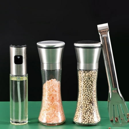 2023 Summer Home and Kitchen Gadgets Savings Clearance! WJSXC Stainless Steel Grinder - Aadjustables Black Pepper Grinder Long Lasting Fresh Keeping Spice Grinder High Glass Blenders That Can Silver
2023 Summer Home and Kitchen Gadgets Savings Clearance! WJSXC Stainless Steel Grinder - Aadjustables Black Pepper Grinder Long Lasting Fresh Keeping Spice Grinder High Glass Blenders That Can Silver