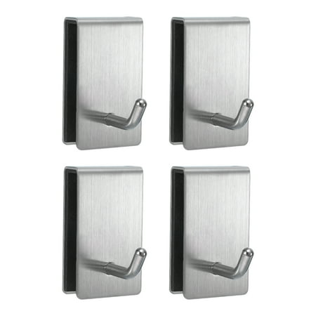 4 Pack Shower Door Hook Double Sided Shower Towel Hooks Over Door Hook for Bathroom Glass Door
4 Pack Shower Door Hook Double Sided Shower Towel Hooks Over Door Hook for Bathroom Glass Door