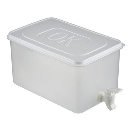 BESTHUA Refrigerator Water Barrel with Faucet Household Storage Bucket
