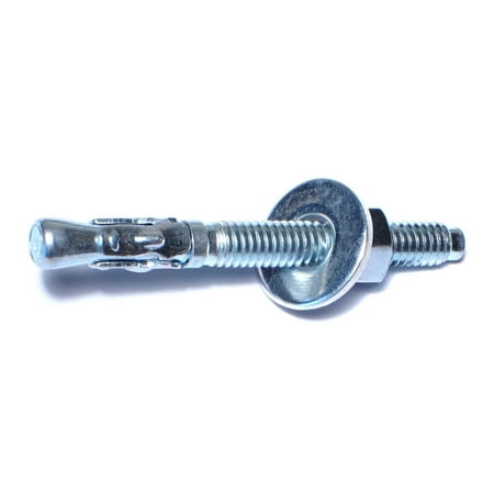 5/16 x 3 Zinc Concrete Wedge Stud Anchor Bolts WAS-153 (50 pcs.)