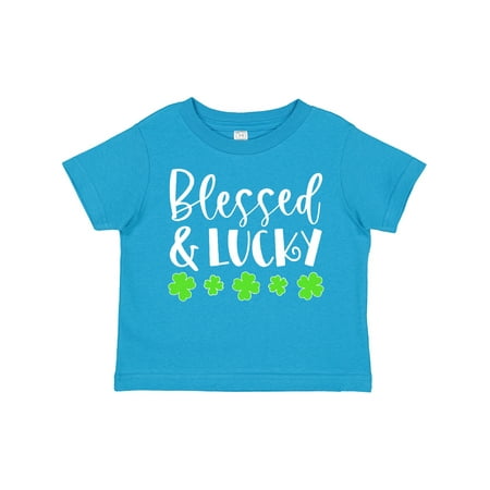 Inktastic Blessed and Lucky 4 Leaf Clovers St. Patrick s Day Gift Toddler Boy or Toddler Girl T-Shirt
Inktastic Blessed and Lucky 4 Leaf Clovers St. Patrick s Day Gift Toddler Boy or Toddler Girl T-Shirt
