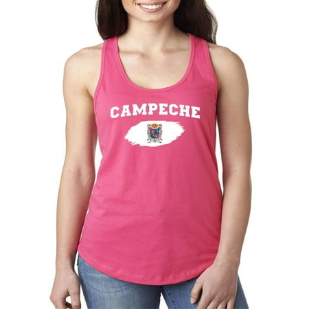 Mexico State of Campeche Women's Racerback Tank Top