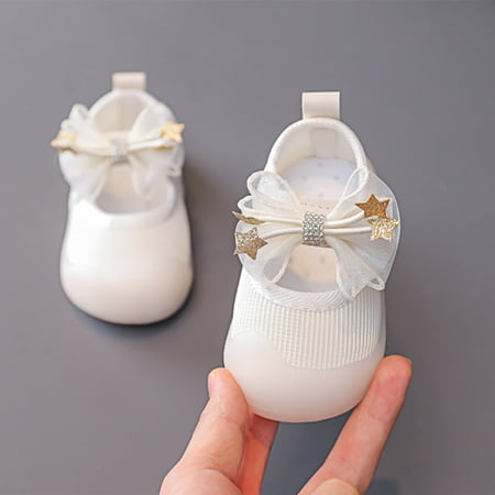 Spring And Summer Boys And Girls Toddler Shoes Bow Sequined Rhinestone Soft Bottom Light Breathable And Comfortable
Spring And Summer Boys And Girls Toddler Shoes Bow Sequined Rhinestone Soft Bottom Light Breathable And Comfortable