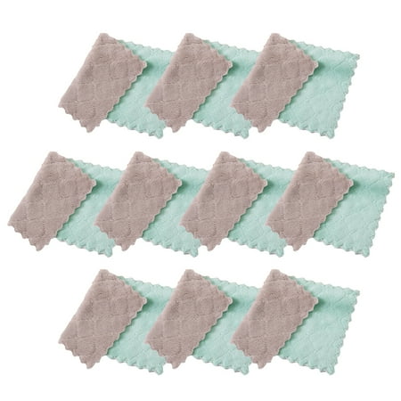 Kitchen Dishcloths Soft Reusable Dish Towels Set of 10 Highly Absorbent Reusable Cleaning Cloths Washable Fast Drying Towels
Kitchen Dishcloths Soft Reusable Dish Towels Set of 10 Highly Absorbent Reusable Cleaning Cloths Washable Fast Drying Towels