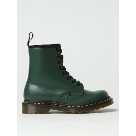 Dr. Martens Flat Ankle Boots Woman Green Woman